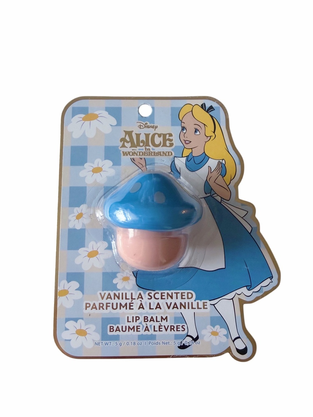 Disney Alice in Wonderland Blue Mushroom Lip Balm